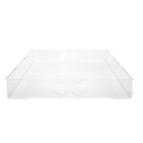 Großes Tablett klares Acryl