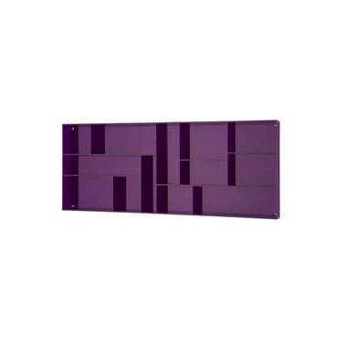 Großer Setzkasten lilla Acryl