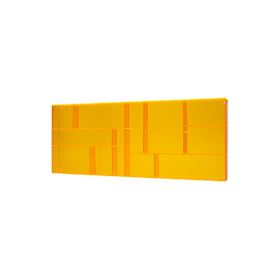Großer Setzkasten oranges Acryl