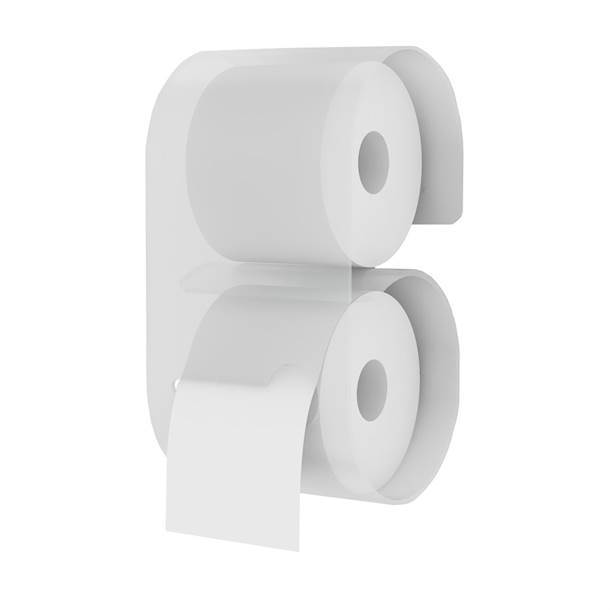 Toilettenpapierhalter klares Acryl