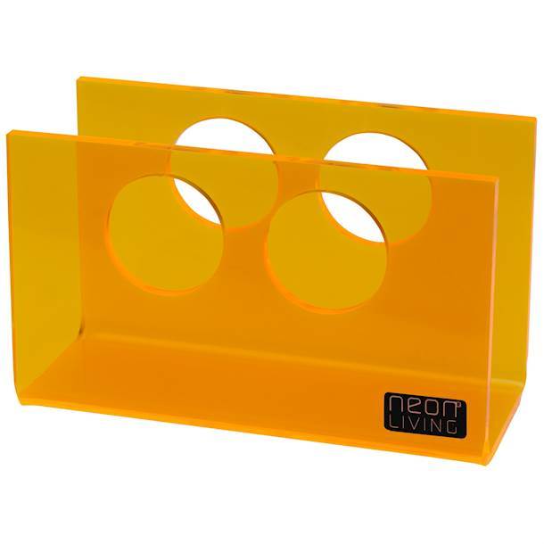Serviettenhalter oranges Acryl