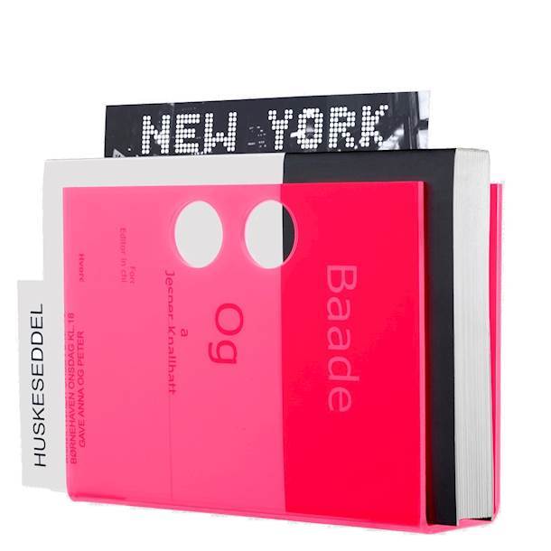 Papierhalter pinkes Acryl