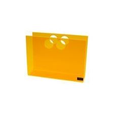 Papierhalter oranges Acryl