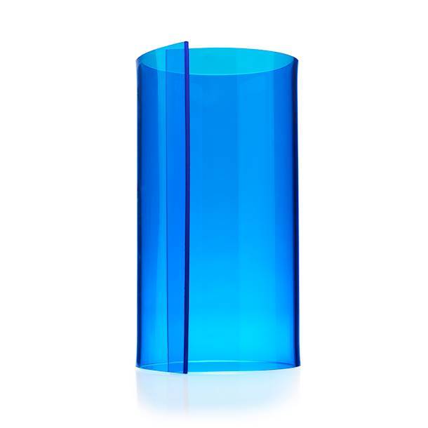 Küchenrollenhalter blaues Acryl