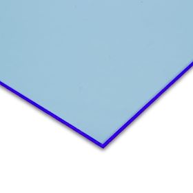 Blaues Acryl Fluoreszierend