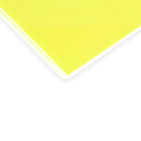 Gelbes Acryl Fluoreszierend