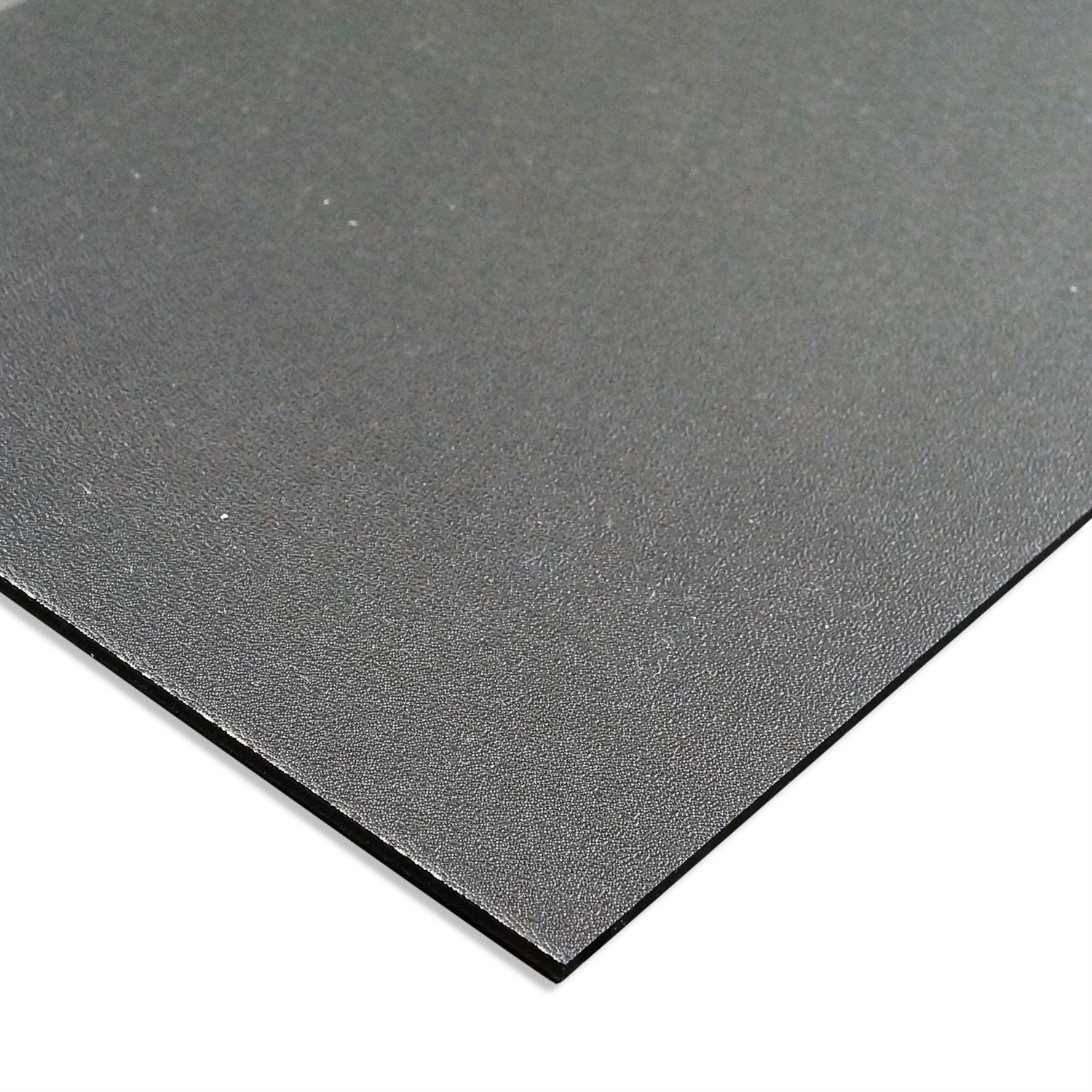 A Qualität ABS Kunststoff Platte 220x220mm Farbe Schwarz in Stärken 1-2 mm 