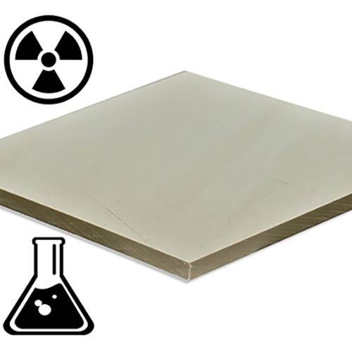 Radioaktive- und stark Chemikalien resistente PEEK Platte