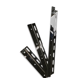 Klemmbeschlag für PVC Lamellen Vorhänge 200mm breit