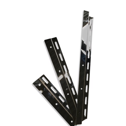Klemmbeschlag für PVC Lamellen Vorhänge 200mm breit