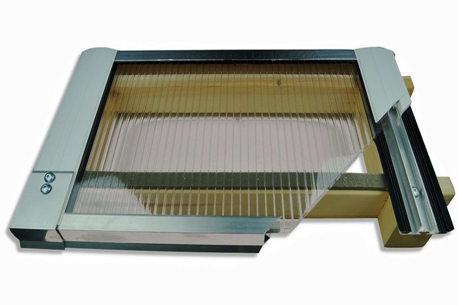 RIATHERM - Rias thermo-system für klare und opale Kanalplatten 16-32mm