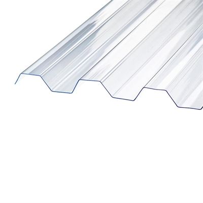 Trapezplatte SUNLUX 2000PC 76/18 Klar 2,44m